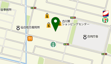 マクドナルド イオン古川店の地図画像
