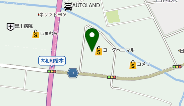 マクドナルド 大和吉岡ヨークベニマル店の地図画像