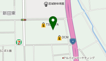 マクドナルド 新田東ヨークタウン店の地図画像
