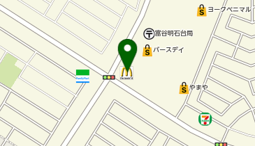 マクドナルド 明石台店の地図画像