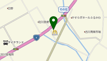マクドナルド 4号線古川荒谷店の地図画像