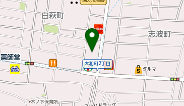 マクドナルド 仙台白萩店の地図画像