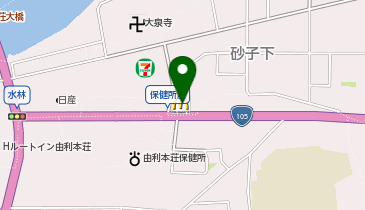 マクドナルド 105本荘店の地図画像