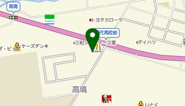 マクドナルド 7号線能代店の地図画像