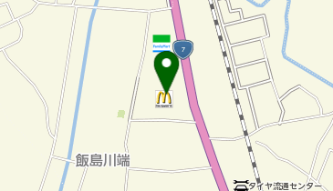 マクドナルド 7号線秋田飯島店の地図画像