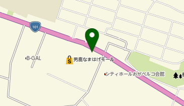 マクドナルド 男鹿なまはげモール店の地図画像