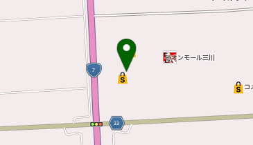 マクドナルド イオンモール三川店の地図画像