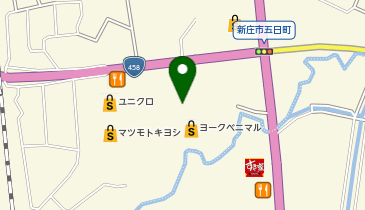 マクドナルド 新庄ヨークベニマル店の地図画像
