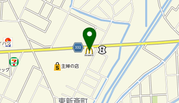 マクドナルド 鶴岡IZMO店の地図画像