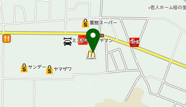 マクドナルド 南陽ヤマザワ店の地図画像
