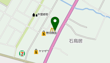 マクドナルド 13号天童長岡店の地図画像