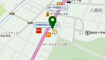 マクドナルド 4号線福島入江町店の地図画像