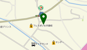 マクドナルド いわき泉店の地図画像