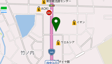 マクドナルド 那珂町店の地図画像