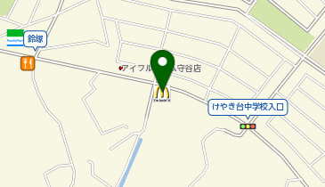 マクドナルド 守谷ジョイフル本田店の地図画像