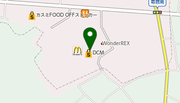 マクドナルド 那珂町DCM店の地図画像