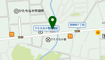 マクドナルド ひたちなか昭和通り店の地図画像