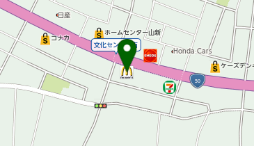 マクドナルド 50号結城バイパス店の地図画像
