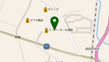 マクドナルド 高萩モールベイシア店の地図画像