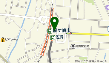 マクドナルド 佐貫駅前店の地図画像