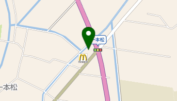 マクドナルド 294下館一本松店の地図画像