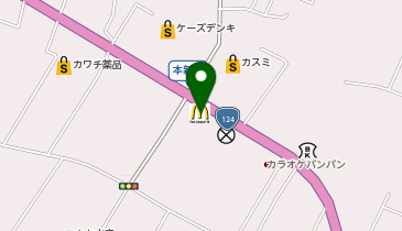 マクドナルド 124波崎店の地図画像