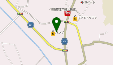 マクドナルド 江戸崎パンプ店の地図画像