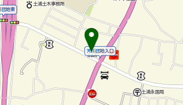 マクドナルド 土浦天川店の地図画像