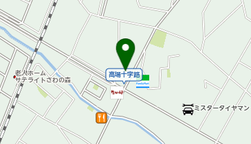 マクドナルド ひたちなか高場店の地図画像