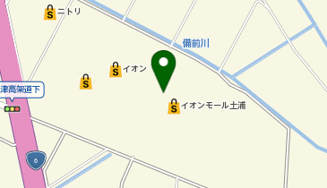 マクドナルド イオンモール土浦店の地図画像