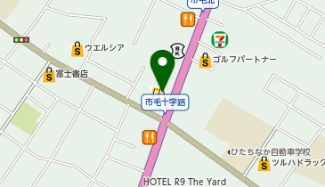 マクドナルド 6号線ひたちなか店の地図画像