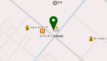 マクドナルド 友部店の地図画像