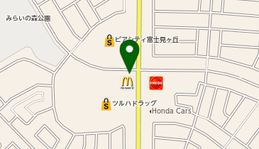マクドナルド つくばみらい平店の地図画像