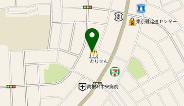 マクドナルド 宝積寺バイパス店の地図画像