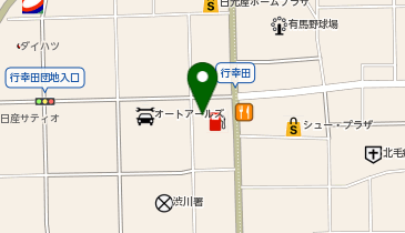 マクドナルド 渋川店の地図画像