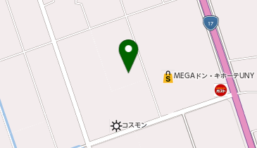 マクドナルド 伊勢崎東M.ドン・キホーテUNY店の地図画像