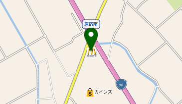 マクドナルド 50号原宿南店の地図画像