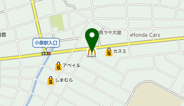 マクドナルド 354大泉店の地図画像