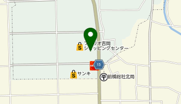 マクドナルド 吉岡フォリオ店の地図画像