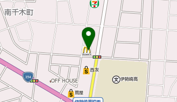 マクドナルド 伊勢崎茂呂店の地図画像