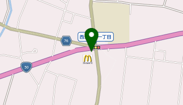 マクドナルド 赤堀西久保店の地図画像