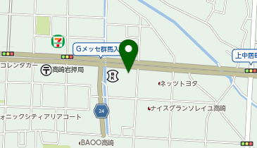 マクドナルド 354高崎店の地図画像