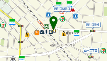 マクドナルド 西川口店の地図画像