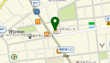 マクドナルド 川口芝下店の地図画像