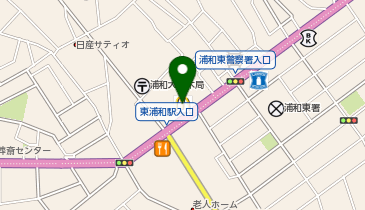 マクドナルド 浦和大間木店の地図画像