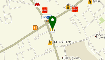 マクドナルド 大宮大和田店の地図画像