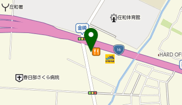 マクドナルド 16号庄和町店の地図画像