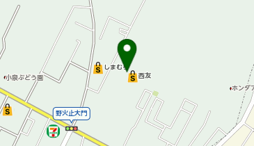 マクドナルド 新座西友店の地図画像