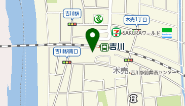 マクドナルド 吉川駅前店の地図画像