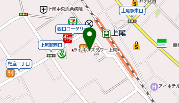 マクドナルド 上尾駅西口店の地図画像